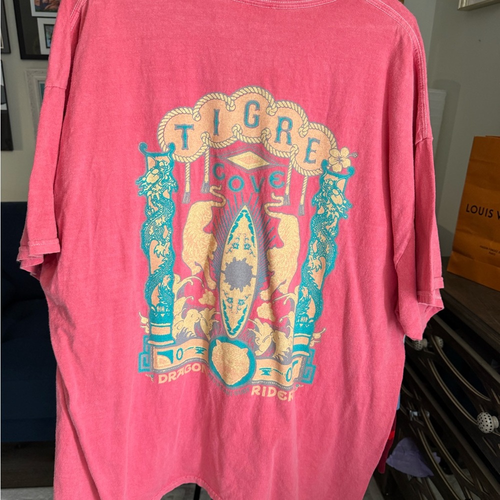 BDG Graphic Tee with Dragon Rider Design